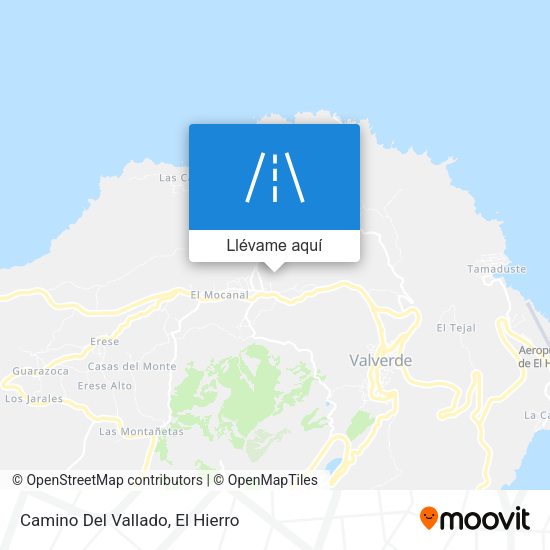 Mapa Camino Del Vallado