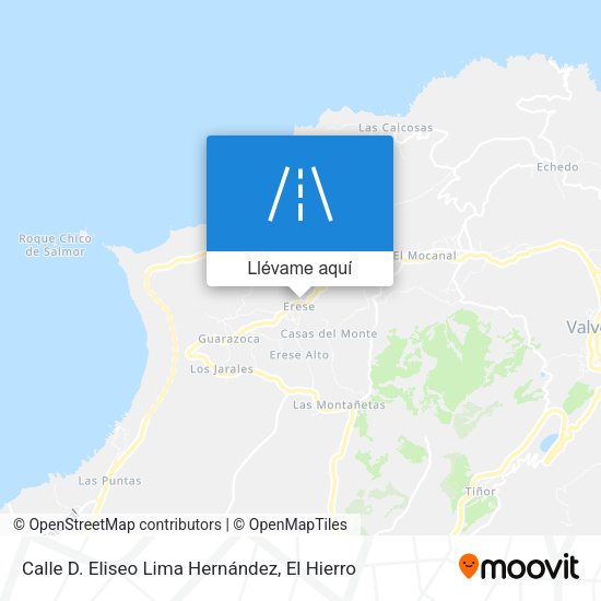 Mapa Calle D. Eliseo Lima Hernández