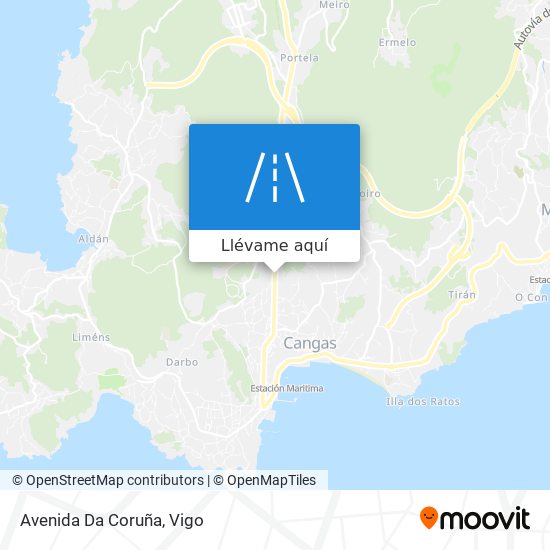 Mapa Avenida Da Coruña