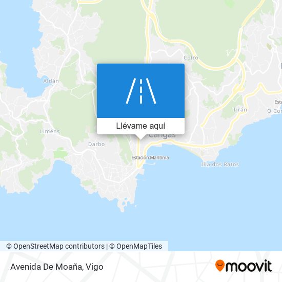 Mapa Avenida De Moaña