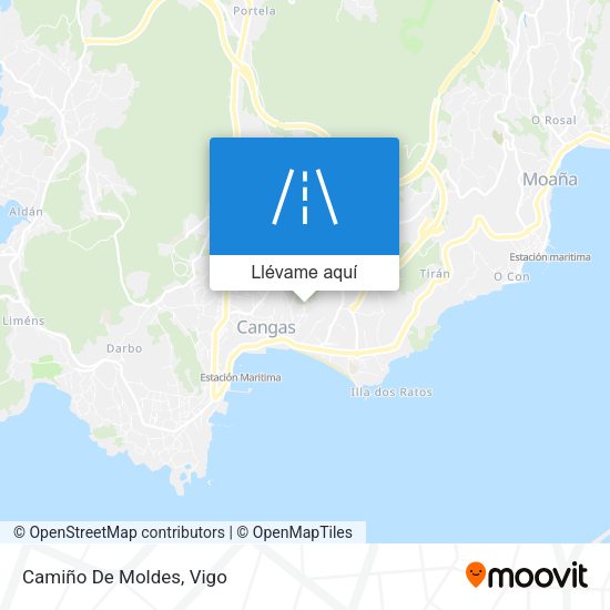 Mapa Camiño De Moldes