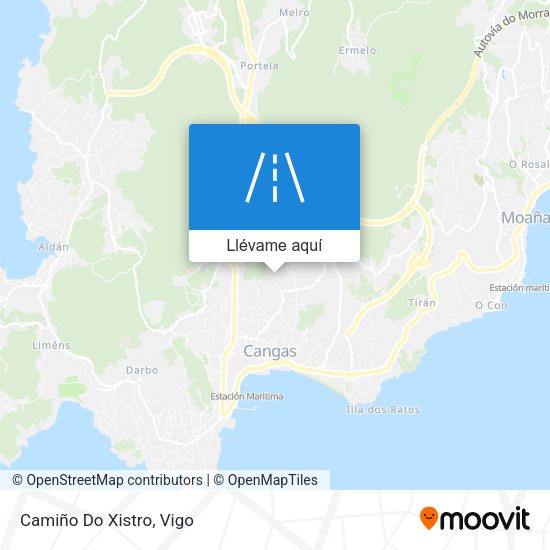 Mapa Camiño Do Xistro