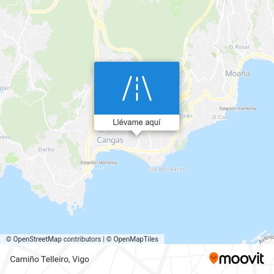 Mapa Camiño Telleiro