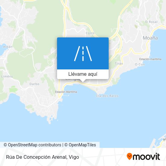 Mapa Rúa De Concepción Arenal