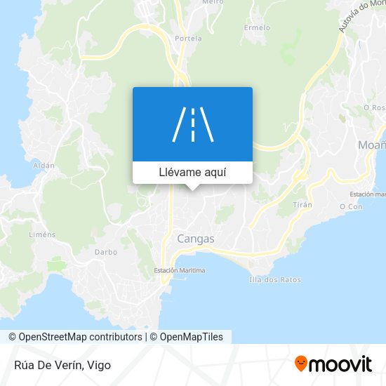 Mapa Rúa De Verín