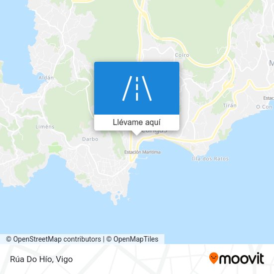Mapa Rúa Do Hío