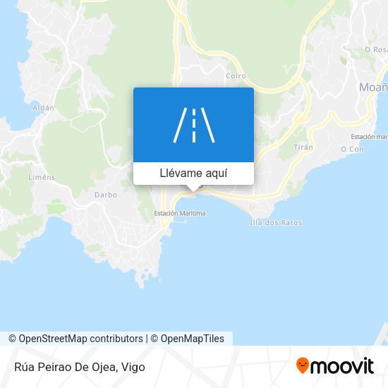 Mapa Rúa Peirao De Ojea