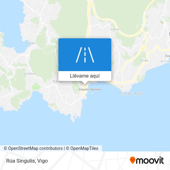 Mapa Rúa Singulis