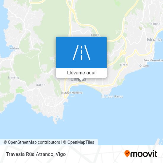 Mapa Travesía Rúa Atranco