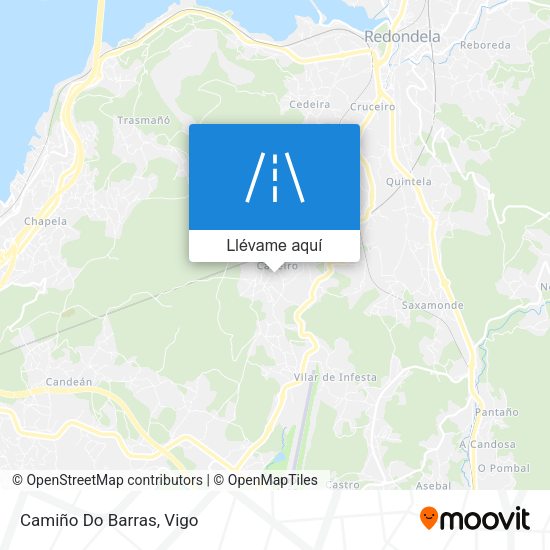 Mapa Camiño Do Barras