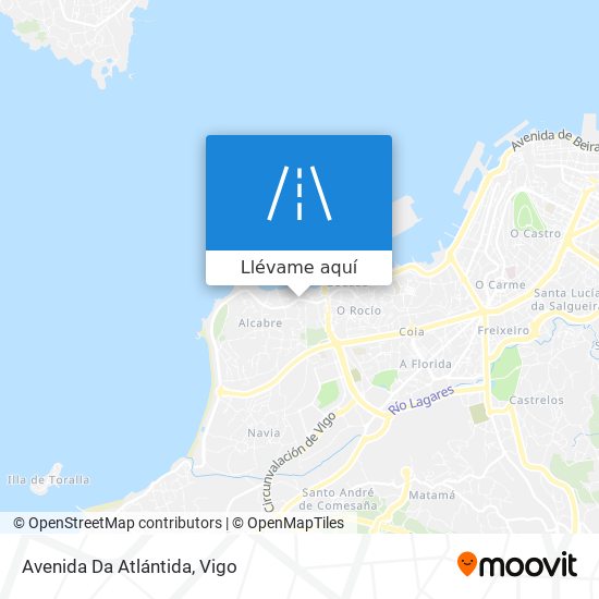 Mapa Avenida Da Atlántida