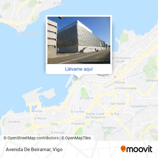 Mapa Avenida De Beiramar