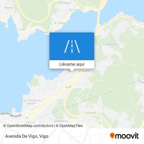 Mapa Avenida De Vigo