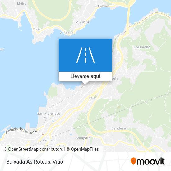 Mapa Baixada Ás Roteas