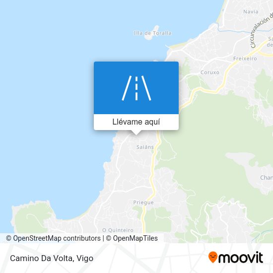 Mapa Camino Da Volta