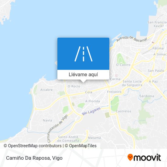 Mapa Camiño Da Raposa