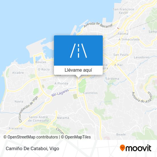 Mapa Camiño De Cataboi
