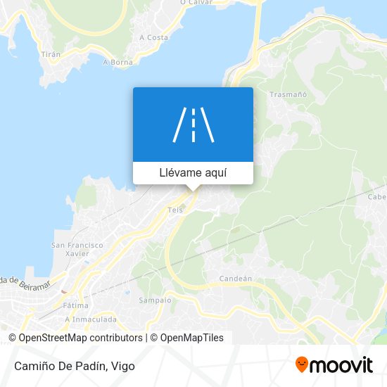 Mapa Camiño De Padín