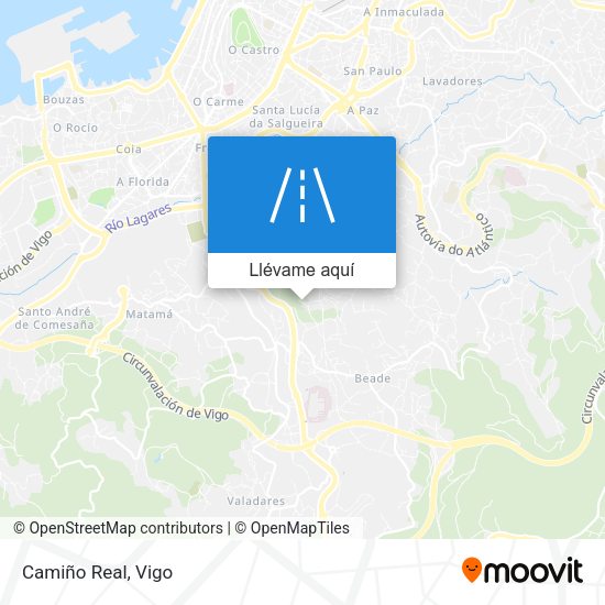 Mapa Camiño Real