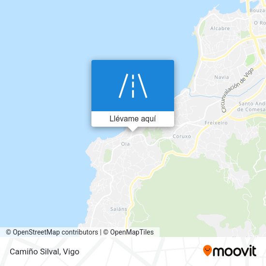 Mapa Camiño Silval