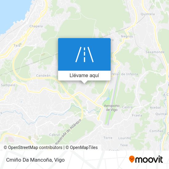 Mapa Cmiño Da Mancoña