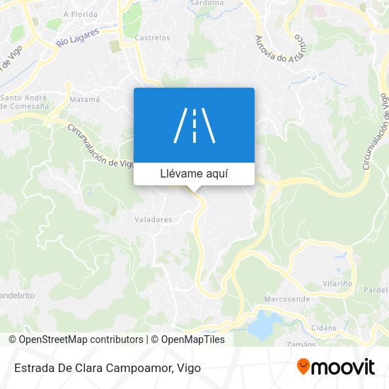 Mapa Estrada De Clara Campoamor