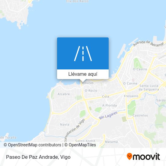 Mapa Paseo De Paz Andrade