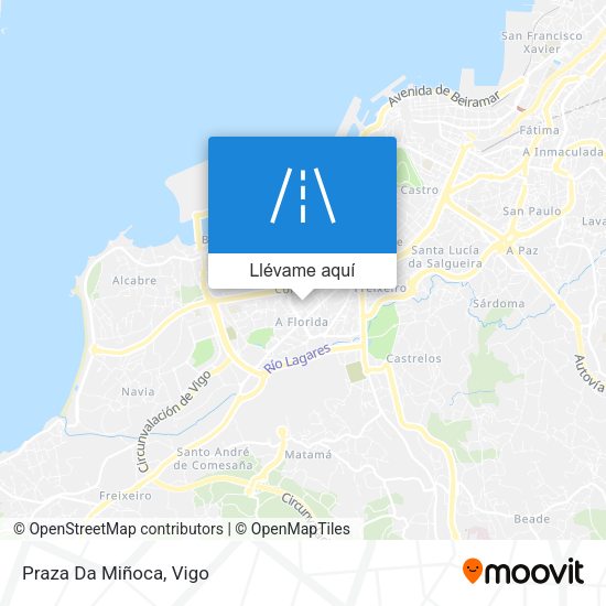 Mapa Praza Da Miñoca