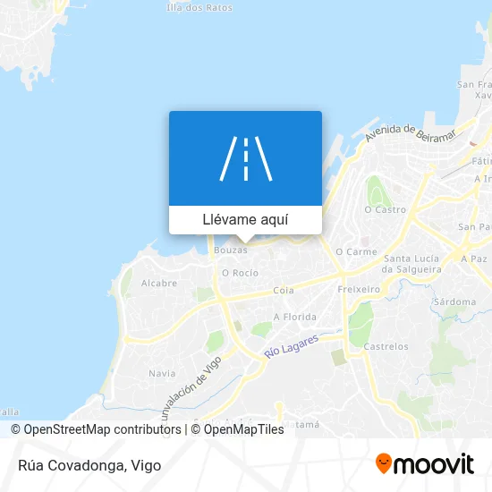 Mapa Rúa Covadonga