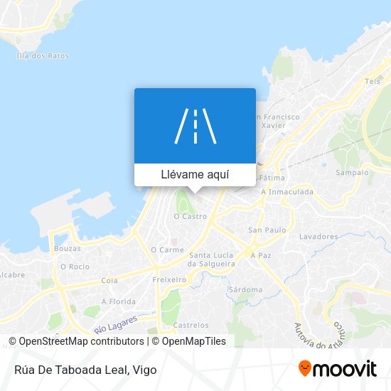 Mapa Rúa De Taboada Leal