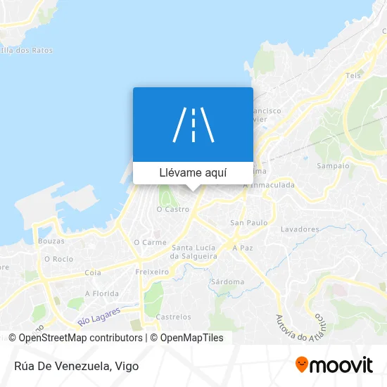 Mapa Rúa De Venezuela