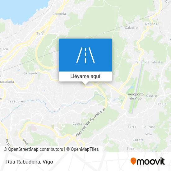 Mapa Rúa Rabadeira