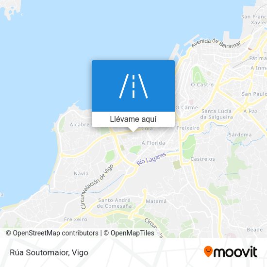 Mapa Rúa Soutomaior