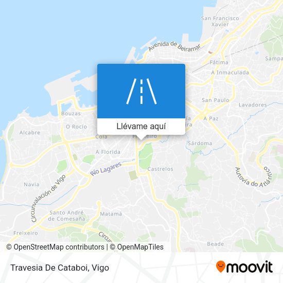 Mapa Travesia De Cataboi