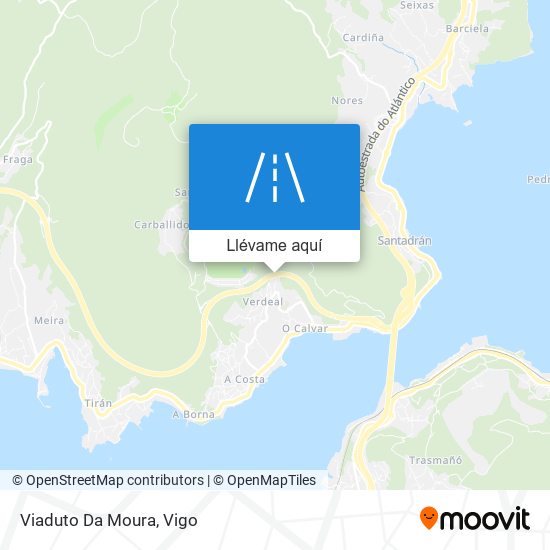 Mapa Viaduto Da Moura