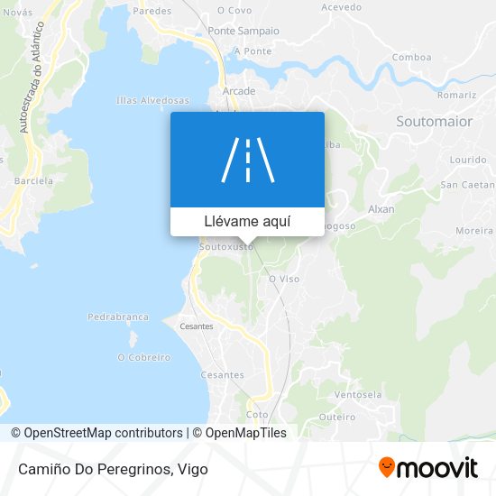 Mapa Camiño Do Peregrinos