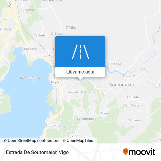 Mapa Estrada De Soutomaior