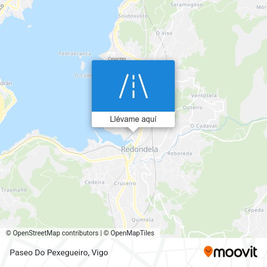 Mapa Paseo Do Pexegueiro