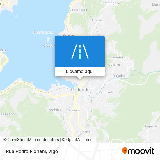 Mapa Rúa Pedro Floriani