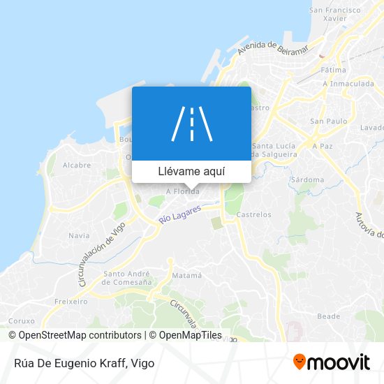 Mapa Rúa De Eugenio Kraff