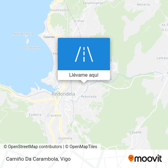 Mapa Camiño Da Carambola