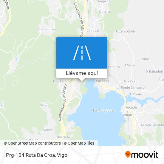 Mapa Prg-104 Ruta Da Croa