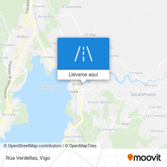 Mapa Rúa Verdellas