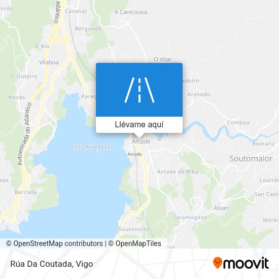 Mapa Rúa Da Coutada