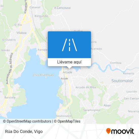 Mapa Rúa Do Conde