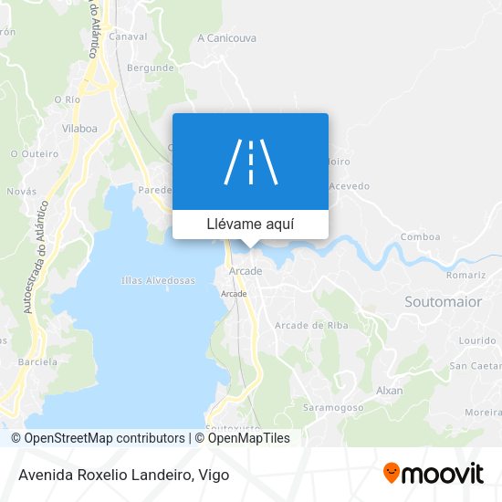 Mapa Avenida Roxelio Landeiro