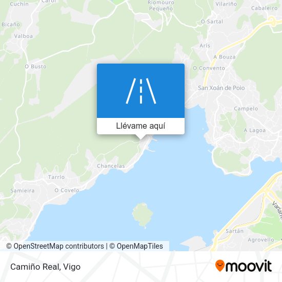 Mapa Camiño Real