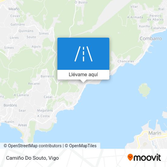 Mapa Camiño Do Souto