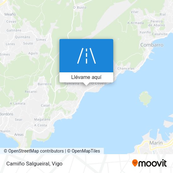 Mapa Camiño Salgueiral