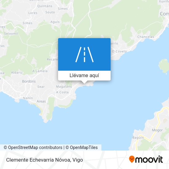 Mapa Clemente Echevarría Nóvoa